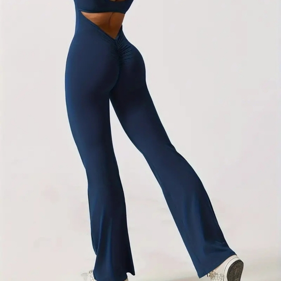 Rubylishious High-Waisted Sleeveless Yoga Bodysuit for Workout and Casual Wear - Picture 4 of 6